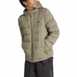 Doudoune à capuche Helionic Stretch en Vert