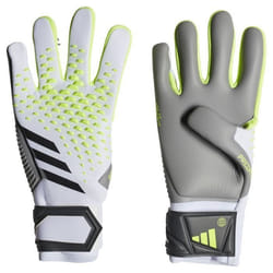 Gants de football - adidas - Predator - Blanc-Citron Vert-Noir - Respirant - Mixte