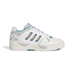 Baskets Blanches/Bleu Homme Adidas Midcity