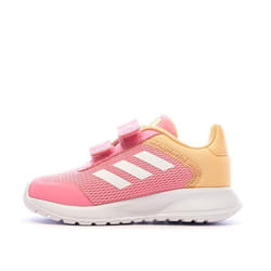 Baskets Rose/Orange  Fille Adidas Tensaur Run 2.0