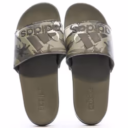 Claquettes Kaki Homme Adidas Adilette Comfort