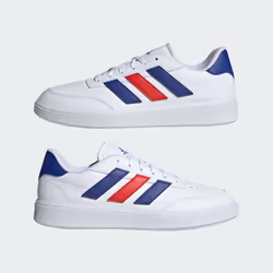 Adidas Courtblock Unisexe Blanc - Vue supplémentaire 7