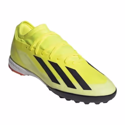 Chaussures de football Adidas X Crazyfast League Tf pour homme - Jaune