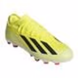 Chaussures de football - Adidas - X Crazyfast League Ll Mg - Jaune - Moulés - Terrain synthétique