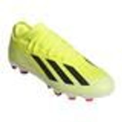 Chaussures de football - Adidas - X Crazyfast League Ll Mg - Jaune - Moulés - Terrain synthétique
