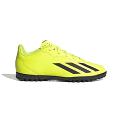Chaussures de football Adidas X Crazyfast Club Tf Jr - Jaune - Crampons Stabilisés - Terrain Synthétique