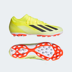 Chaussure X Crazyfast League Terrain synthétique en Jaune