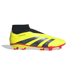 Chaussure de football Predator League sans lacets Terrain souple en Jaune