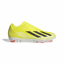 Chaussures de football - Adidas - X Crazyfast League Ll Fg - Jaune - Semelle FG - Confort léger