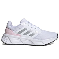 Chaussure de Course Femme - ADIDAS - Galaxy 6 W - Blanc - Synthétique - Lacets - Plat