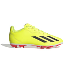 Chaussures de football - Adidas - X Crazyfast Club Fxg - Jaune - Moulés - Respirant