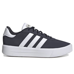Chaussures pour Femme - ADIDAS - Court Platform Suede - Bleu