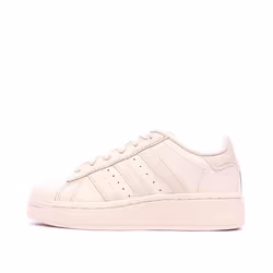 Baskets - Adidas - Superstar Xlg - Rose - Cuir - Plat