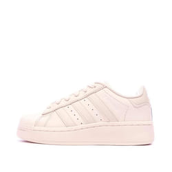 Baskets - Adidas - Superstar Xlg - Rose - Cuir - Plat