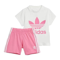 Ensemble Blanc/Rose Fille Adidas IR6865