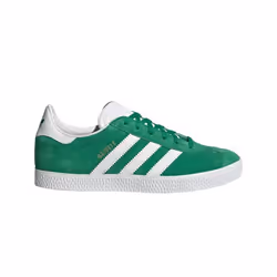 Chaussures Adidas Gazelle J pour Enfant - Vert - Talon Plat - Lacets
