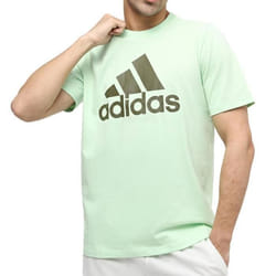 T-shirt - Adidas - IS1302 - Vert - 100% coton - Manches courtes