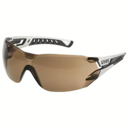 Uvex - pheos nxt 9128223 Lunettes de protection avec protection uv noir, blanc en 166:2001, en 172:1994 + A1:2000 + A2:20