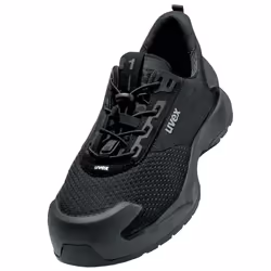Uvex 1 x-craft pro, Mâle, Adulte, Chaussures de sécurité, Noir, Pas de motif, Fermeture par lacet