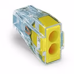 Wago 773-102, 1 pièce(s), Jaune, 0 - 60 °C, 9,2 mm, 19,5 mm, 13,1 mm