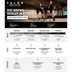 Chaussettes de compression Falke RU Trail