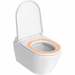 Duravit SensoWash D-Neo 1x WC douche compact Détails du produit montage mural, fixation cachée chasse deau basse, nuisance ol ...