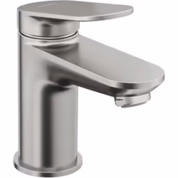 Mitigeur de lavabo sur pied couleur : inox brossé hauteur du mitigeur : 137 mm longueur du bec : 95 mm zone de confort : 77 m ...