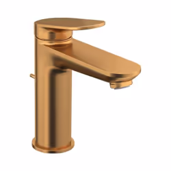 Avantages du mitigeur lavabo Design Élégant : La finition bronze brossé et la taille s'adaptent à tout type de salle de bain  ...