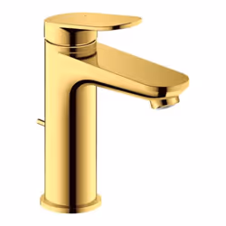 Avantages du mitigeur lavabo Design Élégant : La finition doré poli s'adapte à tout type de salle de bain Entretien Facile :  ...
