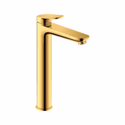 Avantages du mitigeur lavabo Design Élégant : La finition doré poli s'adapte à tout type de salle de bain Entretien Facile :  ...