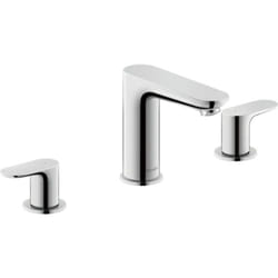 Duravit - Wave robinetterie de lavabo à 3 trous, saillie 129 mm,