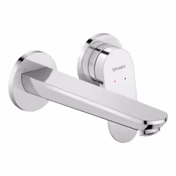 Duravit Wave 1x Mitigeur monocommande pour lavabo AirPlus : jet deau riche et agréablement doux grâce à lajout dair dans le r ...