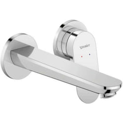 Duravit - Wave - Mitigeur de lavabo encastré, installation 2 trous, chrome WA1070004010