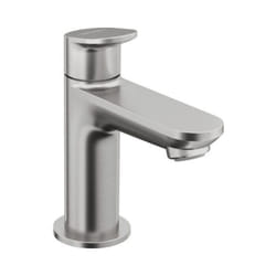 Robinet lave-mains eau froide Wave inox brossé