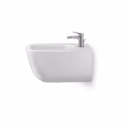 Duravit Wave 1x Mitigeur monocommande pour bidet Garniture de vidage avec tirette pour ouvrir et fermer facilement la cuve Ai ...