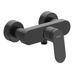 Mitigeur de douche - DURAVIT - Wave - Noir mat - Laiton - Cartouche céramique