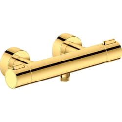 Mitigeur de douche thermostatique 1000 doré poli