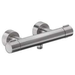 Duravit - Mitigeur thermostatique de douche, inox brossé TH4220000070