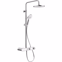 Les systèmes de douche sont disponibles dans un design moderne et intemporel et proposent différentes combinaisons de couleur ...