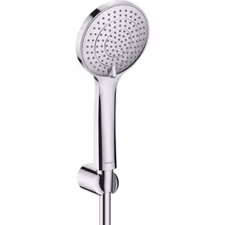 Pommeau de douche Universal 11 cm chromé avec support