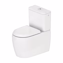 Duravit Qatego 1 x WC au sol pour combinaison au sol pour réservoir de chasse en saillie Caisson de rinçage non fourni (à com ...