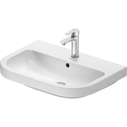 Duravit - D-Code lavabo, avec trou pour robinet, avec trop-plein,