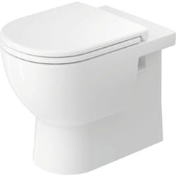 Duravit - D-Code wc sur pied Back to Wall, chasse d'eau basse,