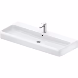 Duravit Qatego 1 x lavabo Détails du produit Montage mural matériau : DuraCeram® avec trop-plein Couleur : blanc brillant fac ...