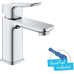 Mitigeur De Lavabo Avec Bonde Push-open, Ouverture Sur Froid, Chrome Grohe 1018610000