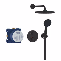 GROHE Precision Thermostatique système de douche Noir