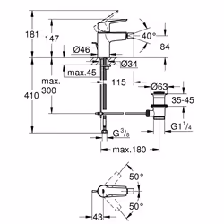 GROHE Start Noir - Vue supplémentaire 4
