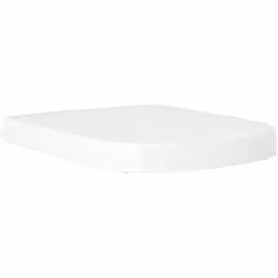 Abattant avec couvercle, SoftClose couleur : blanc avec couvercle matériau : Duroplast charnières en acier inoxydable Technol ...