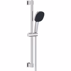 Douchette à main avec barre de douche et flexible couleur : chrome finition : GROHE Long-Life douchette Vitalio Comfort 110 d ...