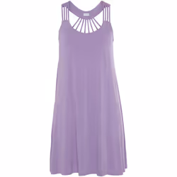 Lascana - Robe estivale sans manches Tropic - DR4209L - Robes de Plage - Violet - 36